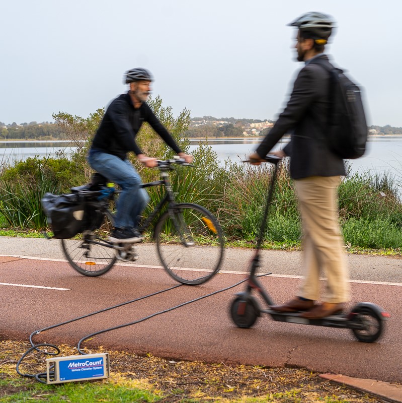 RidePod BT bicycle counter