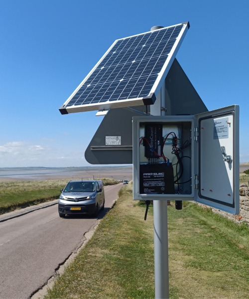 Holy Island Traffic Monitoring with VM Install image