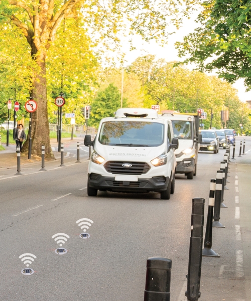 RoadPod VM-I Traffic Counter with Wireless Data