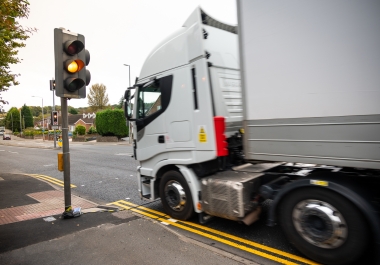 RoadPod PhaseT traffic monitoring system to successfully validate a red light camera at a busy intersection.