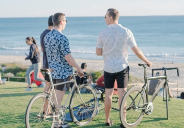 Photo by <a href="https://unsplash.com/@heyalvin?utm_content=creditCopyText&utm_medium=referral&utm_source=unsplash">Alvin Balemesa</a> on <a href="https://unsplash.com/photos/three-men-with-commuter-bikes-on-grass-field-front-of-sea-pTiZF8QRIu0?utm_content=creditCopyText&utm_medium=referral&utm_source=unsplash">Unsplash</a>   