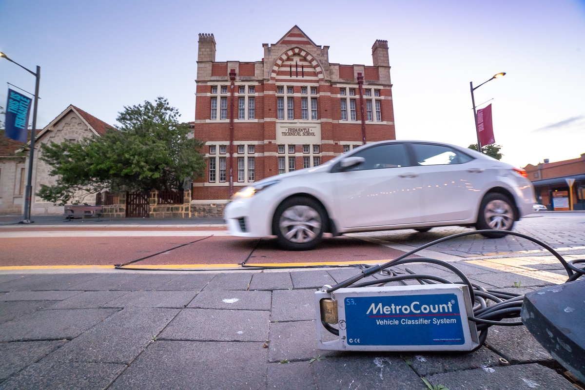 RoadPod VT Traffic Counter - vehicle counter