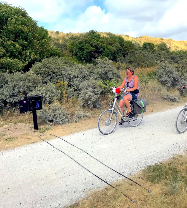 MetroCount Bike counters in Ameland